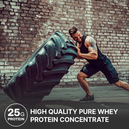 NutraBio Classic Whey Protein Powder- 25G of Protein Per Scoop - Ice Cream Cookie NutraBioBuy Supplements Australia