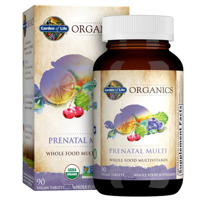 Garden of Life Organics, Prenatal Multi, 90 Vegan Tablets Garden of LifeBuy Supplements Australia