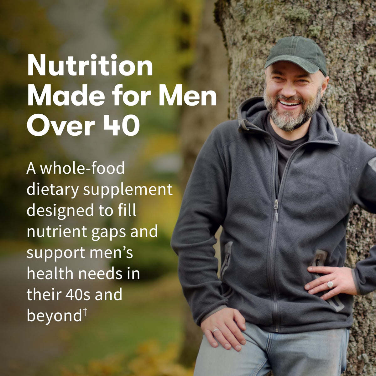 Garden of Life Organics Men's 40+ Multivitamin with Prostate Support, B12 & Vitamins – Vegan Daily Whole Food Multivitamin - OmniHealth US