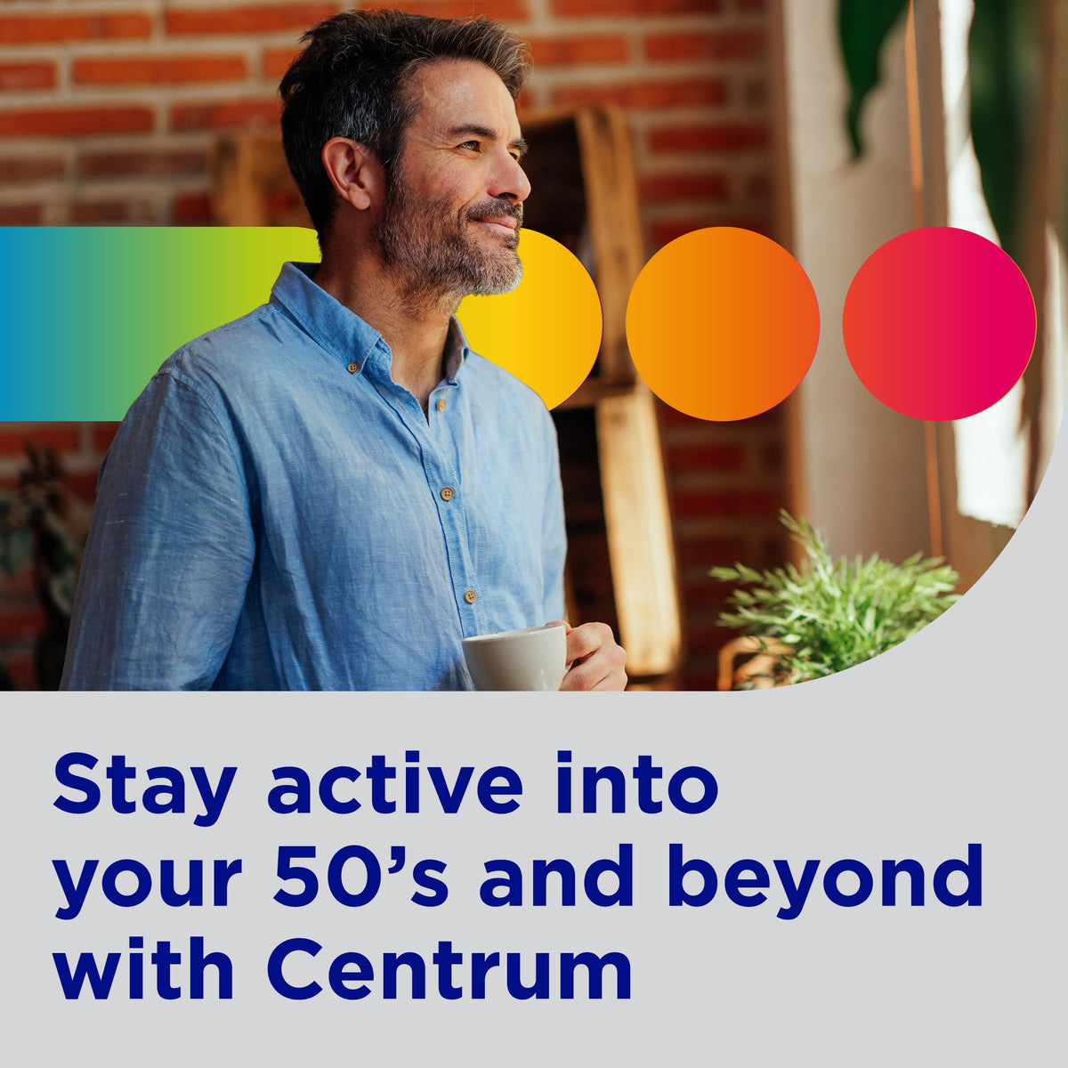 Centrum Minis Silver Multivitamin for Men 50 Plus, Multivitamin/Multimineral Supplement, Vitamin D3, B-Vitamins and Zinc, Non-GMO Ingredients, Supports Memory - OmniHealth US