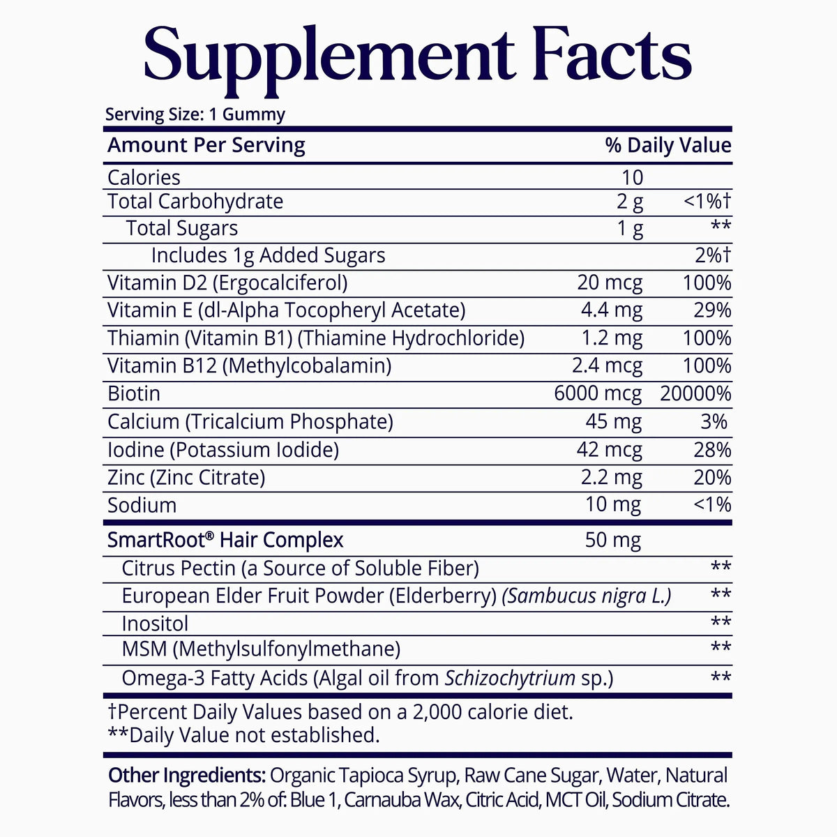 SugarBearPro Hair Vitamin Gummy 3 Month Supply Extra Strength Biotin 6000mcg, Growth for Men & Women, Vegan Vitamin B12 SugarBearHairBuy Supplements Australia