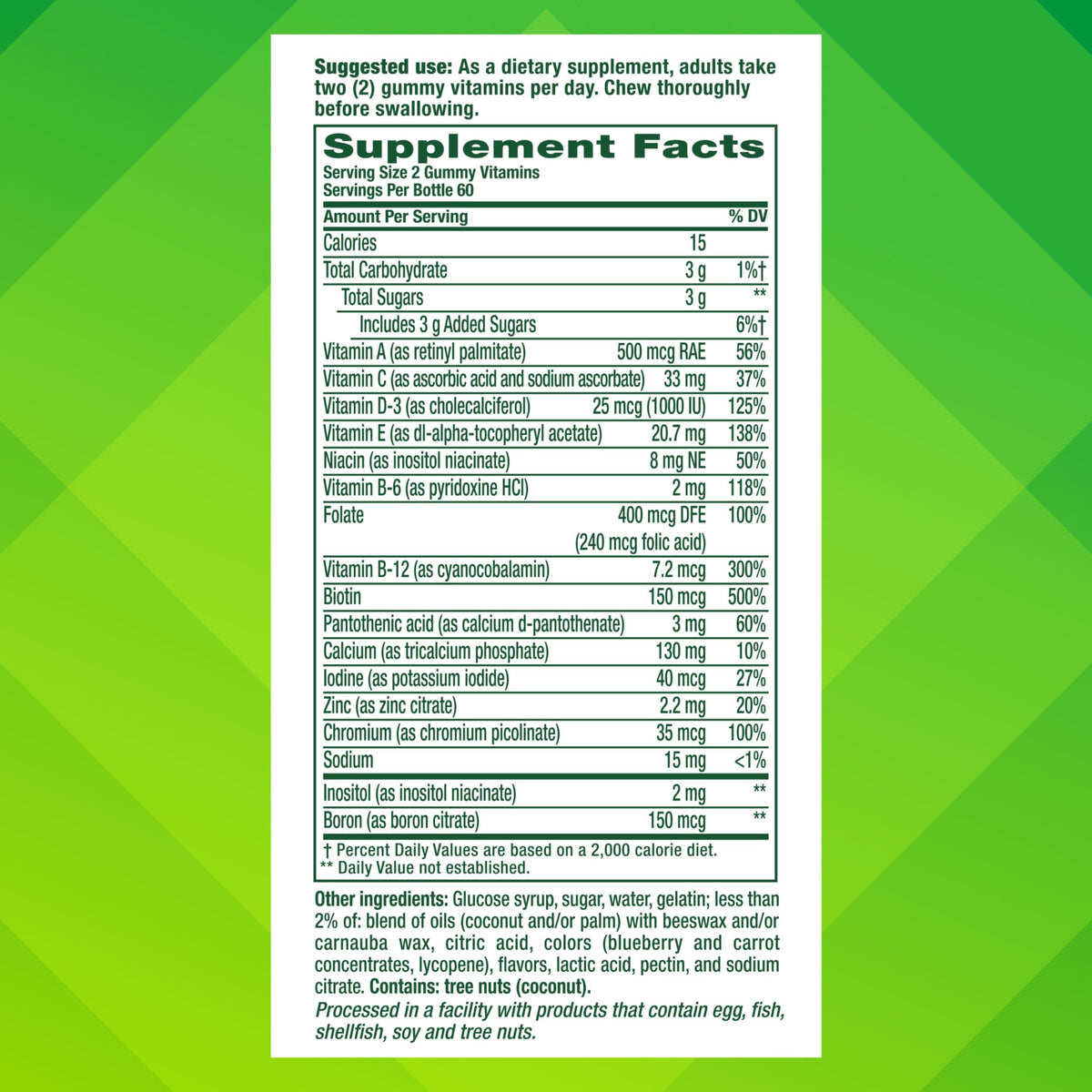 Vitafusion Adult Gummy Vitamins for Women, 120 Count - OmniHealth US