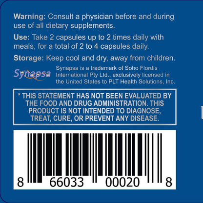 Thrivous Clarity Daily Nootropic – Cognitive Support & Mood Formula with Bacopa (Synapsa®), L-Theanine, Rhodiola Rosea, Vitamin B Complex - OmniHealth US