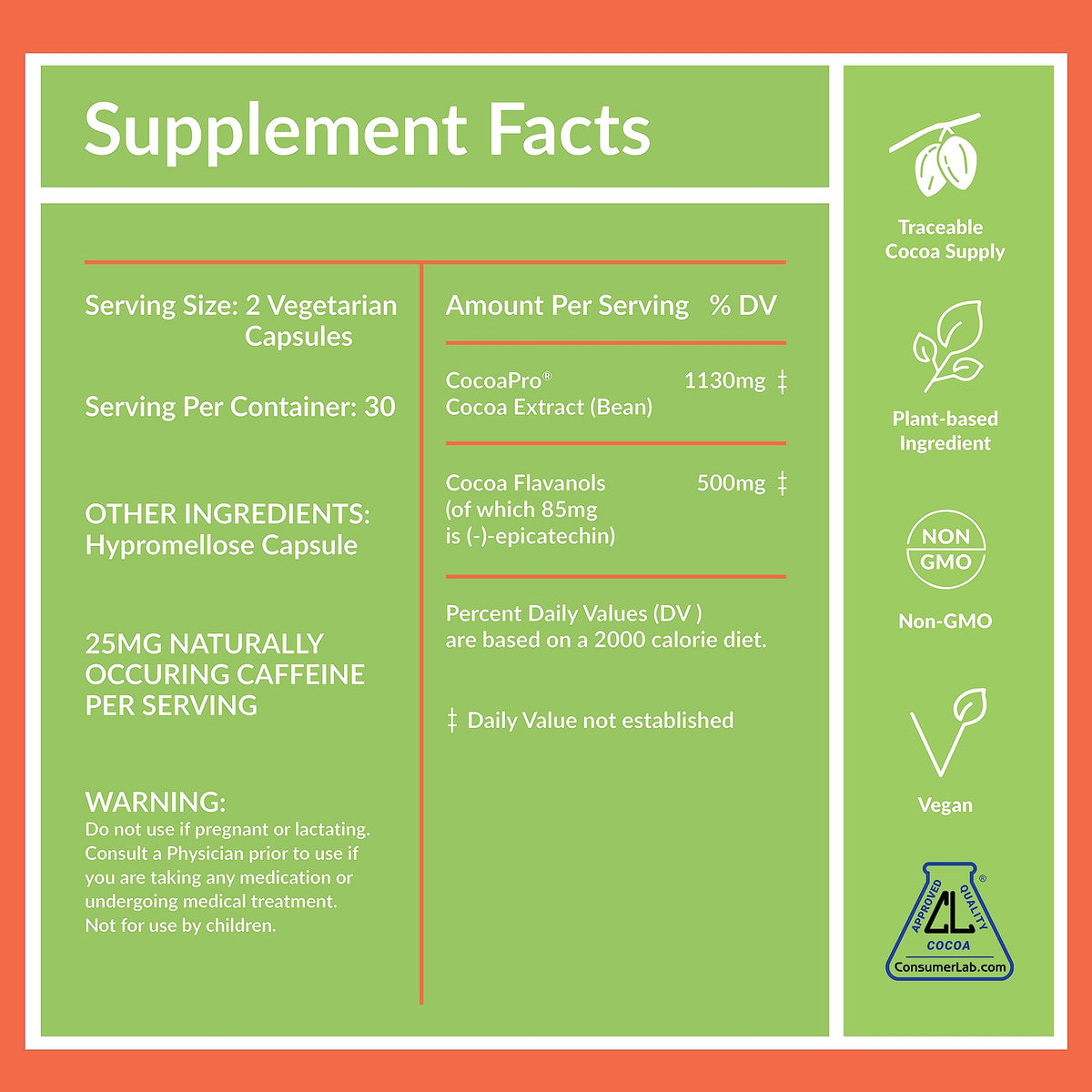 CocoaVia Cardio Health Supplement, 30 Day, 500mg Cocoa Flavanols, Support Heart Health CocoaViaBuy Supplements Australia