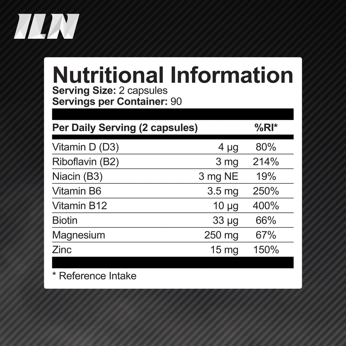 ZM6 - High Strength Zinc Magnesium Supplement - Zinc and Magnesium Tablets Iron Labs NutritionBuy Supplements Australia