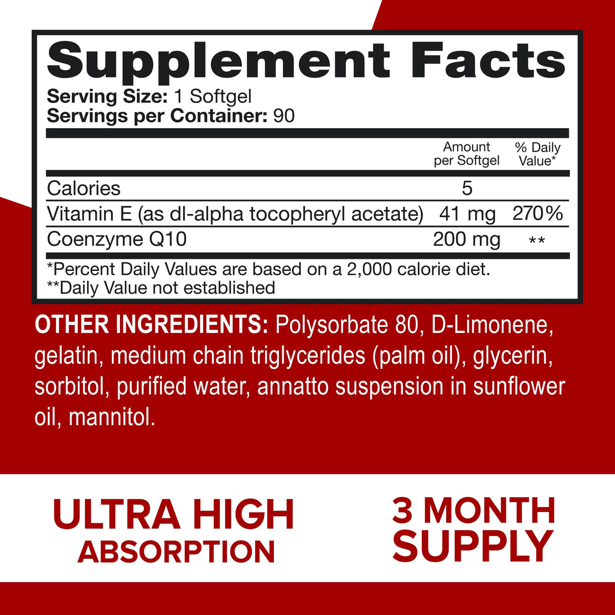 Qunol CoQ10 200mg Softgels, Ultra CoQ10 - Ultra High Absorption Coenzyme Q10 QunolBuy Supplements Australia