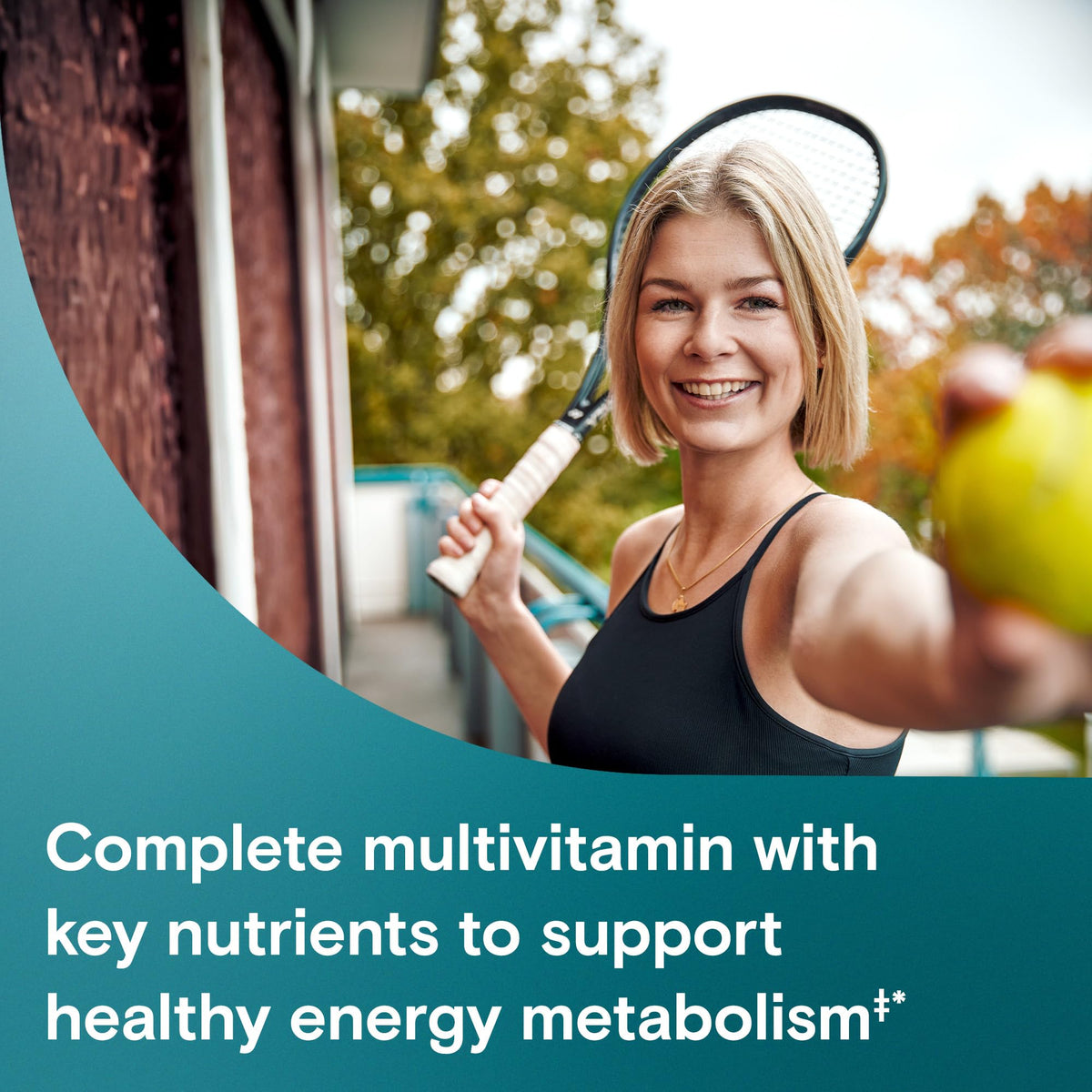 One A Day Women's Active Metabolism Daily Essential, Multivitamin for Women, Metabolism Support, Vitamins for Women with All 8 B-Vitamins - OmniHealth US
