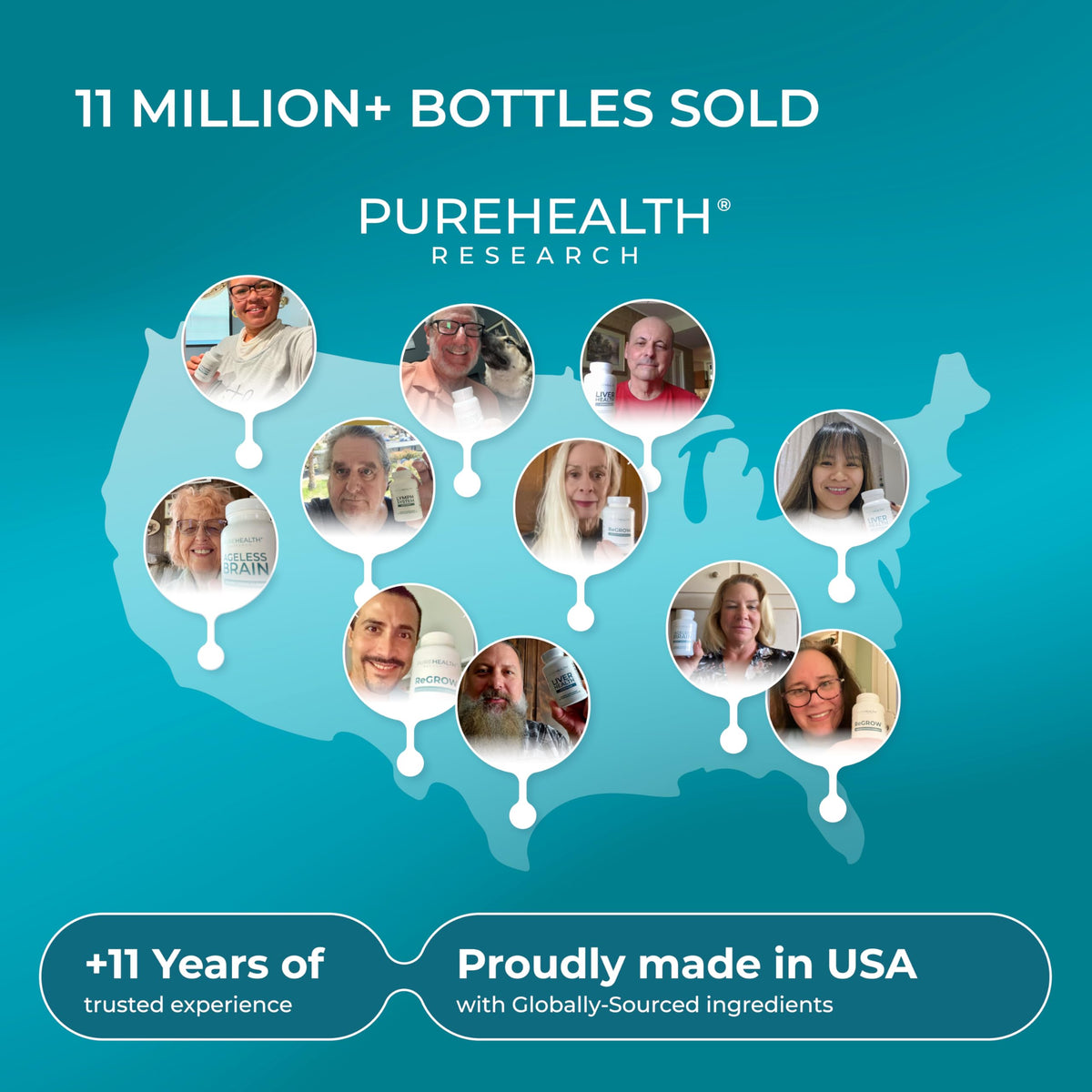 PUREHEALTH Research Improbiome - Prebiotic Fiber - Natural Support for Healthy Gut Prebiotics - Digestive Nutritional Supplements - with Jerusalem Artichoke, OmniHealth US