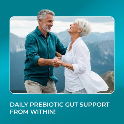 PUREHEALTH Research Improbiome - Prebiotic Fiber - Natural Support for Healthy Gut Prebiotics - Digestive Nutritional Supplements - with Jerusalem Artichoke, OmniHealth US