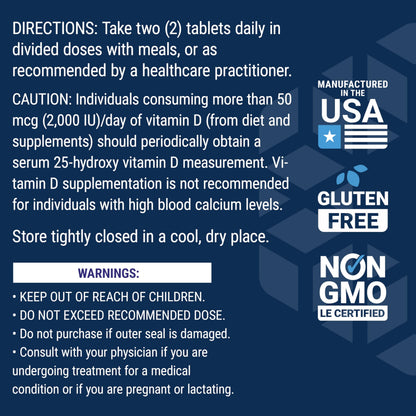 Life Extension Two-Per-Day Multivitamin - Packed with Over 25 Vitamins, Minerals & Extracts -Vitamins B6, C, D - Zinc - Two-Month Supply - OmniHealth US