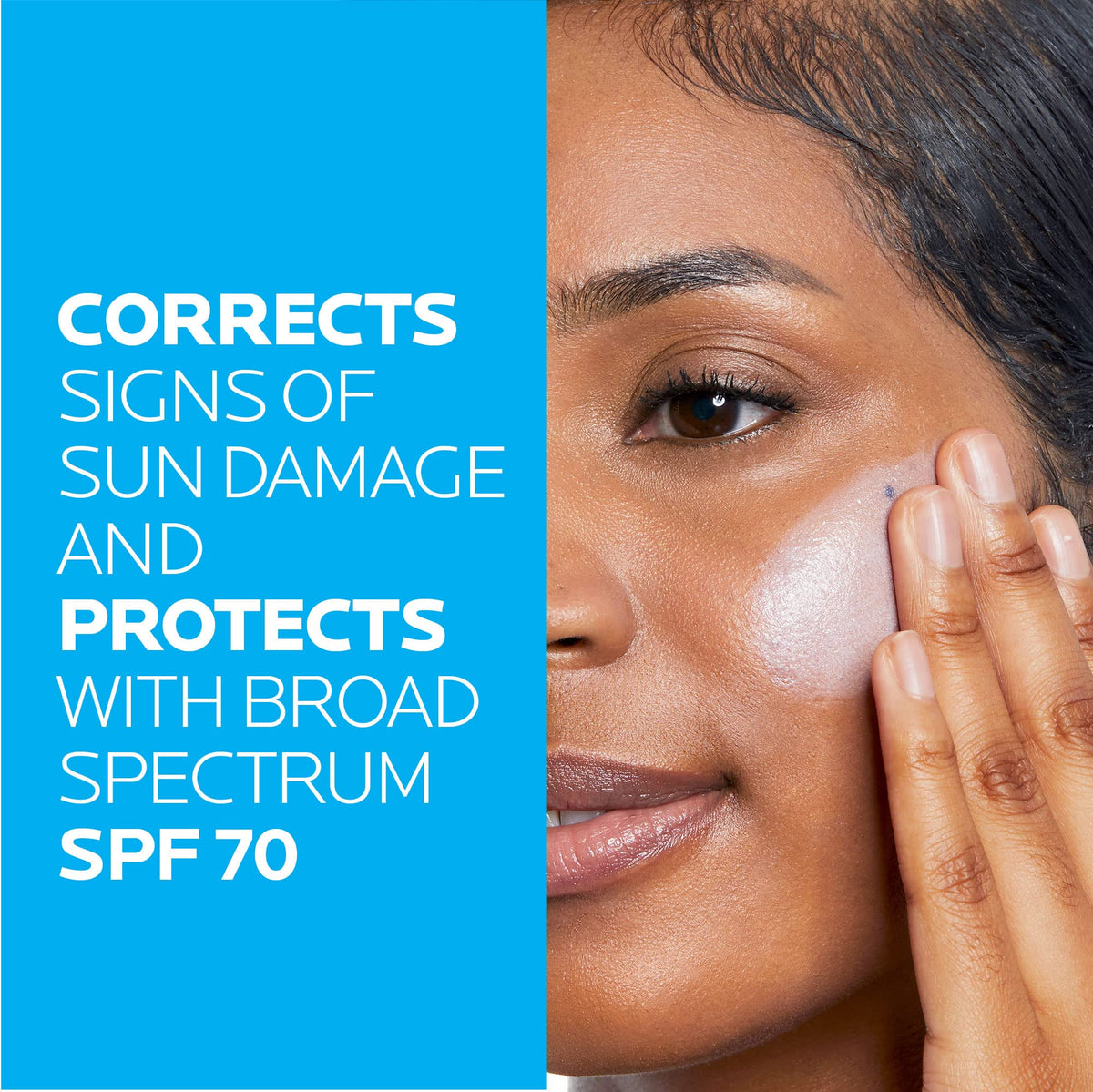 La Roche-Posay Anthelios UV Correct Sunscreen Moisturizer SPF 70, Daily Anti-Aging Face Moisturizer with Niacinamide - OmniHealth US