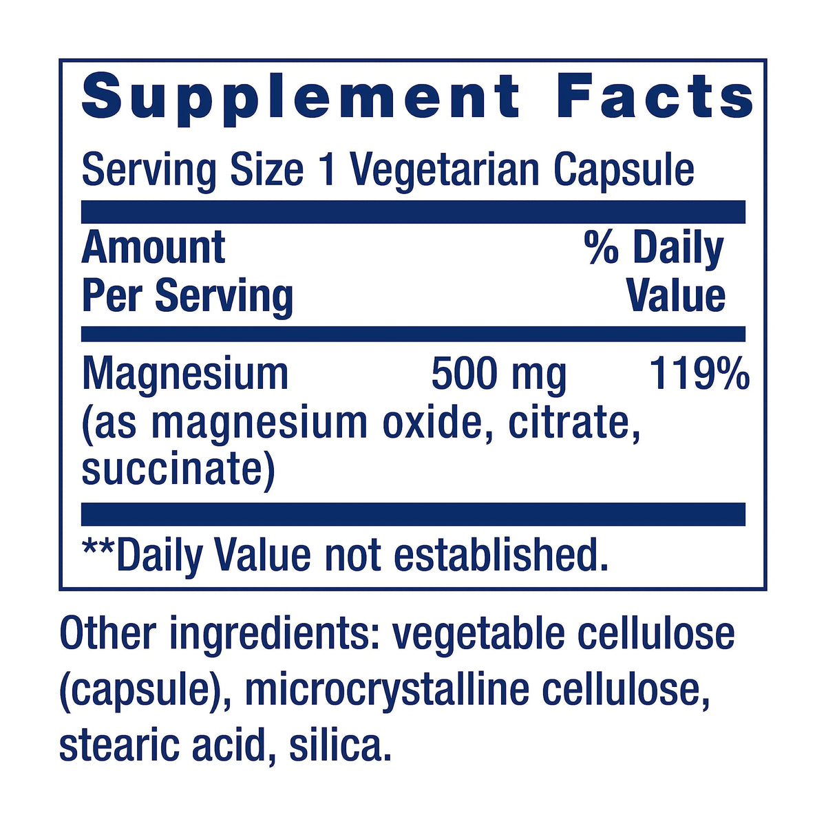 Life Extension One-Per-Day Multivitamin – Packed with Over 25 Vitamins, Minerals & Plant Extracts & Magnesium Caps, 500 mg, Magnesium Oxide, Citrate, Succinate, Heart Health Life ExtensionBuy Supplements Australia