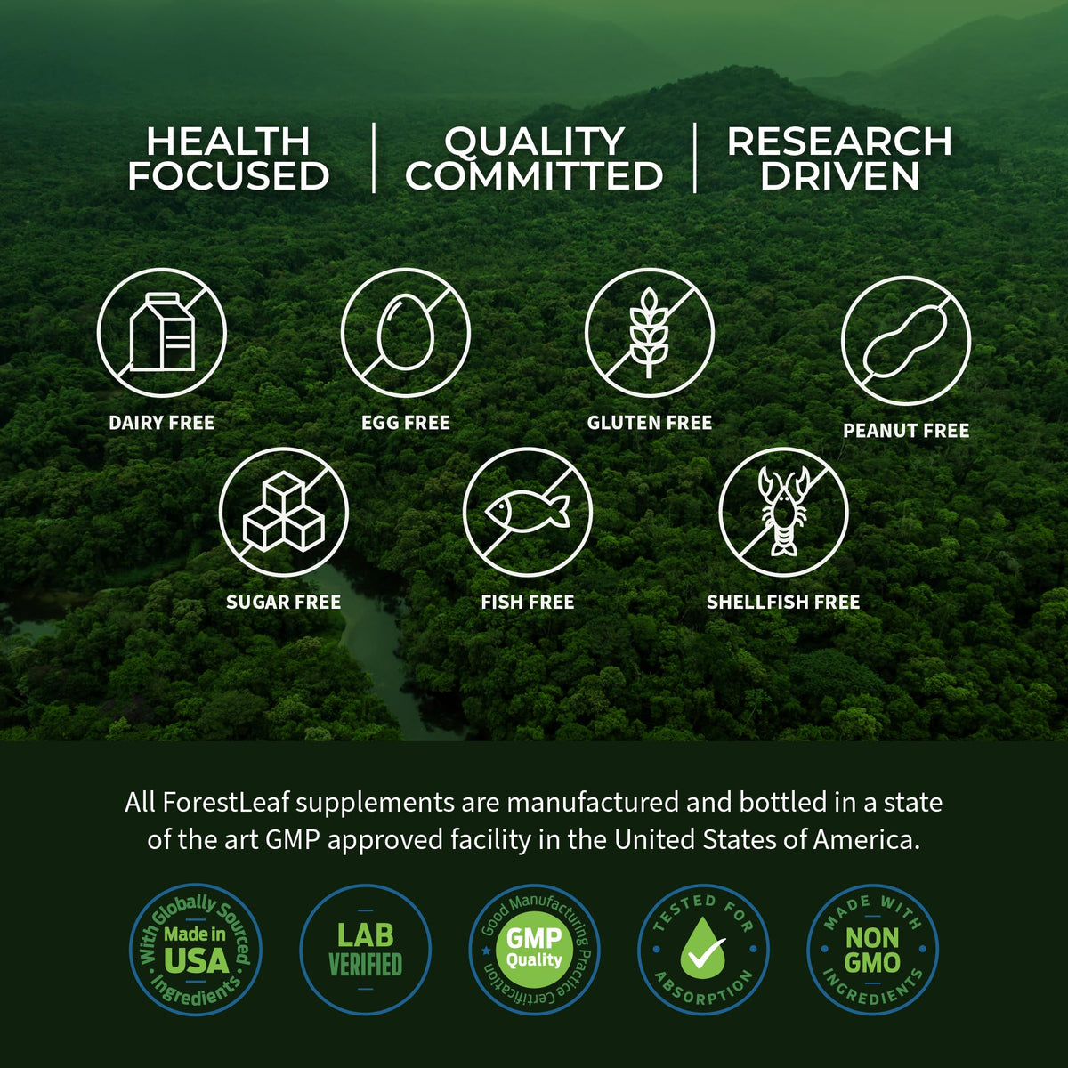ForestLeaf Beef Organ Supplement - Grass Fed & Pasture Raised - Total Body Wellness & Performance, Organ Complex with 3000mg of Desiccated Beef Liver, OmniHealth US