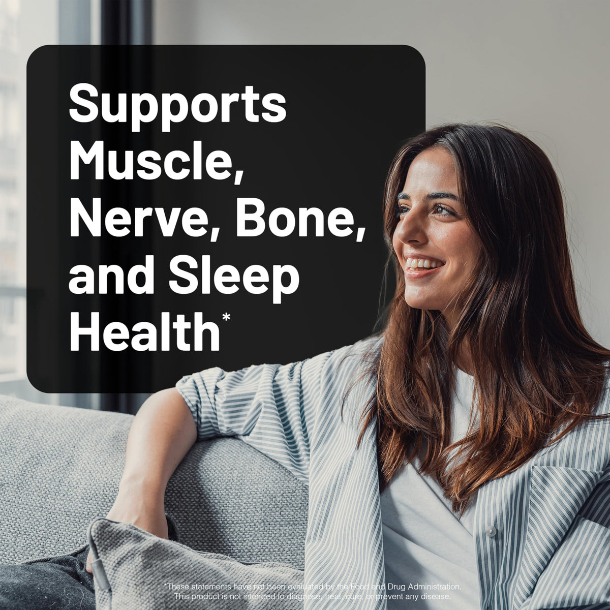 NatureWise Magnesium Glycinate 625 mg - High Absorption Chelated Magnesium Glycinate for Sleep, Relaxation, Muscle & Bones* - OmniHealth US