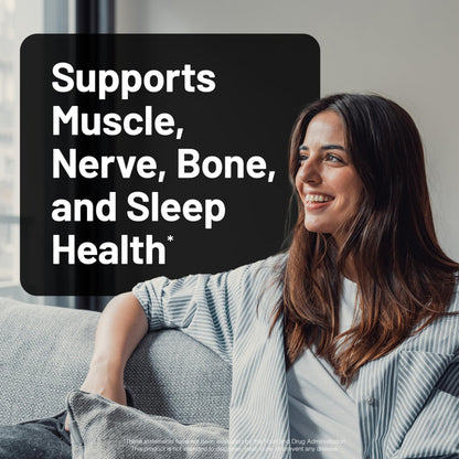 NatureWise Magnesium Glycinate 625 mg - High Absorption Chelated Magnesium Glycinate for Sleep, Relaxation, Muscle & Bones* - OmniHealth US