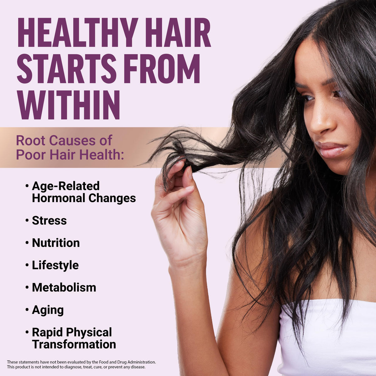 Force Factor Hair Growth Accelerator Soft Chews, Hair Growth Vitamins for Women and Men with Clinically Studied Lustriva and Biotin, Promotes Thicker - OmniHealth US