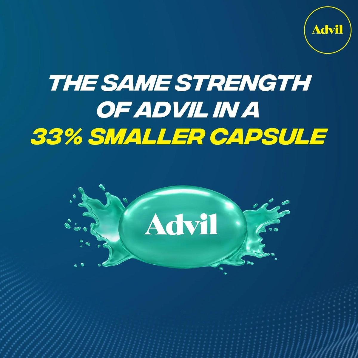 Advil Liqui-Gels Minis Pain Reliever and Fever Reducer, Pain Medicine for Adults with Ibuprofen 200mg for Pain Relief - 80 Liquid Filled Capsules - Maple Wellness Supplements