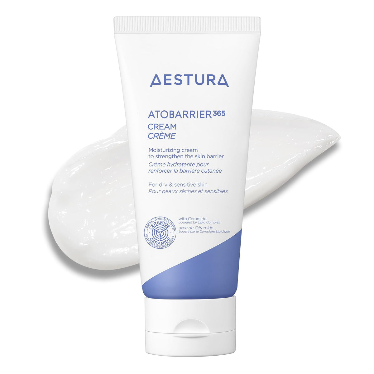 AESTURA ATOBARRIER365 Cream with Ceramides, Korean Face Moisturizer for Barrier Repair | 120H lasting Hydration, Ceramide Capsules - Maple Wellness Supplements