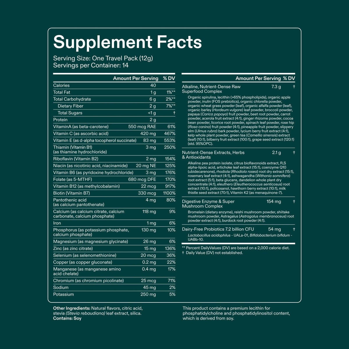 AG1 Greens Powder Refill Pouch – 75 Vitamins, Multivitamin & Probiotic | Gut Health Support | Vegan, Keto, Gluten Free | Athletic Greens Supplement - Pouch Only, Classic Formula - Maple Wellness Supplements