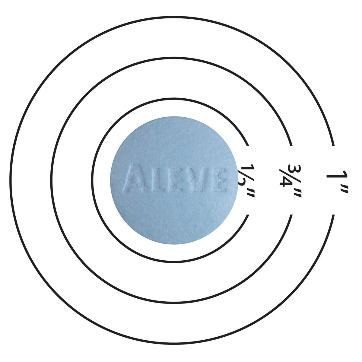 Aleve Tablets with Naproxen Sodium, 220mg (NSAID) Pain Reliever/Fever Reducer, 24 Count, Blue - Maple Wellness Supplements