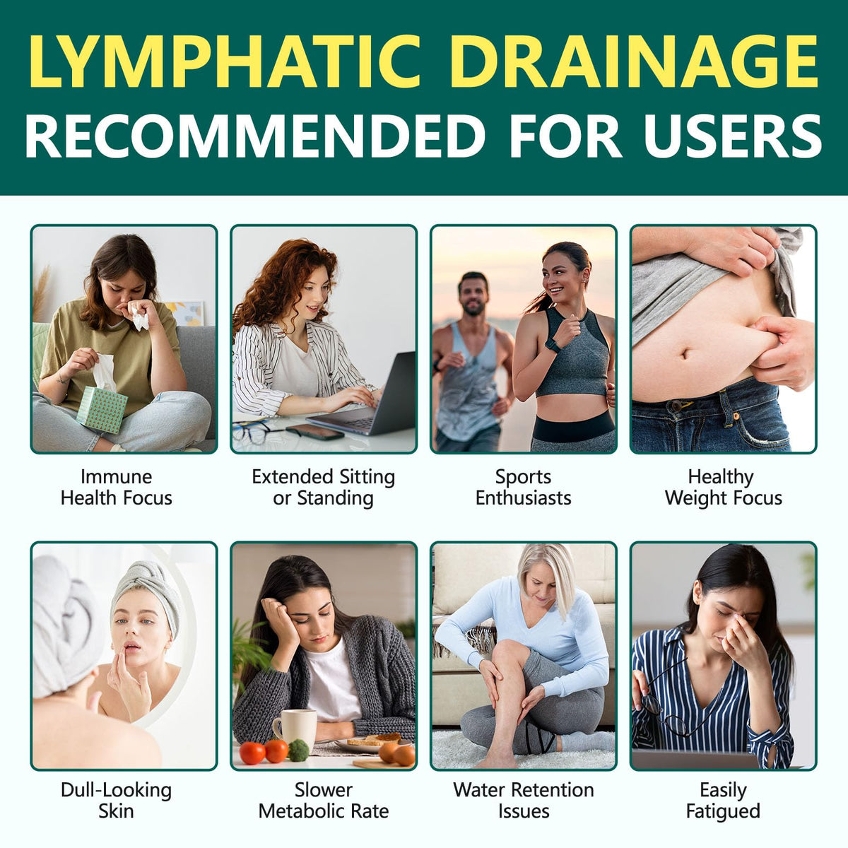 Alstaky Lymphatic Drainage Supplement - 240 Softgels, with Echinacea, Dandelion, and Burdock, Promotes Healthy Circulation & Fluid Balance, Lymph System Support Supplement for Women & Men - Maple Wellness Supplements