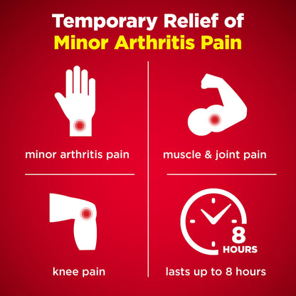 Amazon Basic Care Acetaminophen Extended-Release Tablets, 650 mg, Pain Reliever, Fever Reducer, Arthritis Pain, Headache, Backache, Menstrual Pain, 400 Count - Maple Wellness Supplements