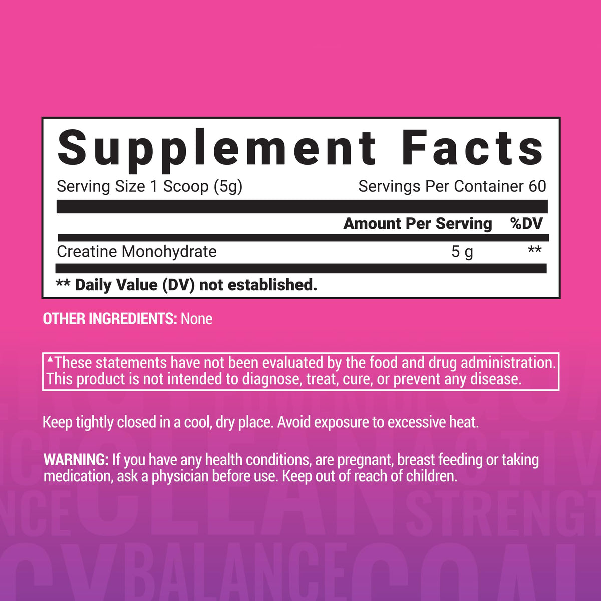AminoLean Creatine for Women and Men, Pure Micronized Creatine Monohydrate Powder Supplement for Muscle Toning, Mood Support, Energy Boost, and Brain Health, 300g - Maple Wellness Supplements