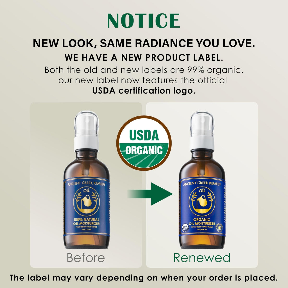 Ancient Greek Remedy Body Oil - Organic After Shower Face Oil & Body Moisturizer for Dry Skin - Almond, Jojoba, Olive, Lavender - Maple Wellness Supplements