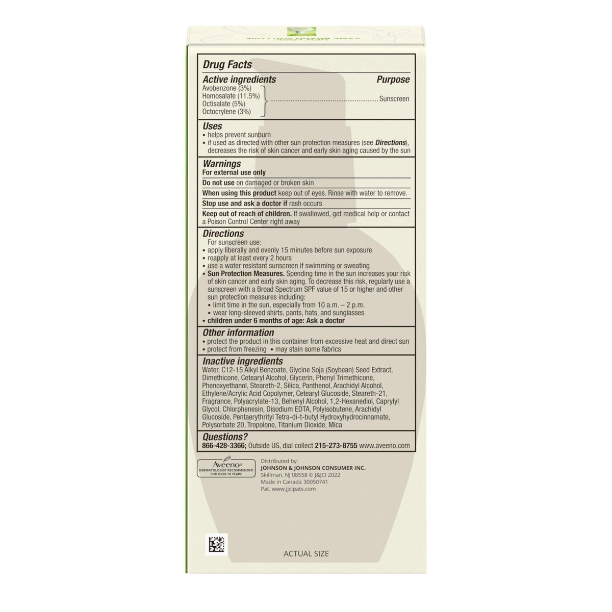 Aveeno Positively Radiant Daily Face Moisturizer with SPF 15 Sunscreen, Hydrating Facial Moisturizer with Soy Extract to Improve Skin - Maple Wellness Supplements