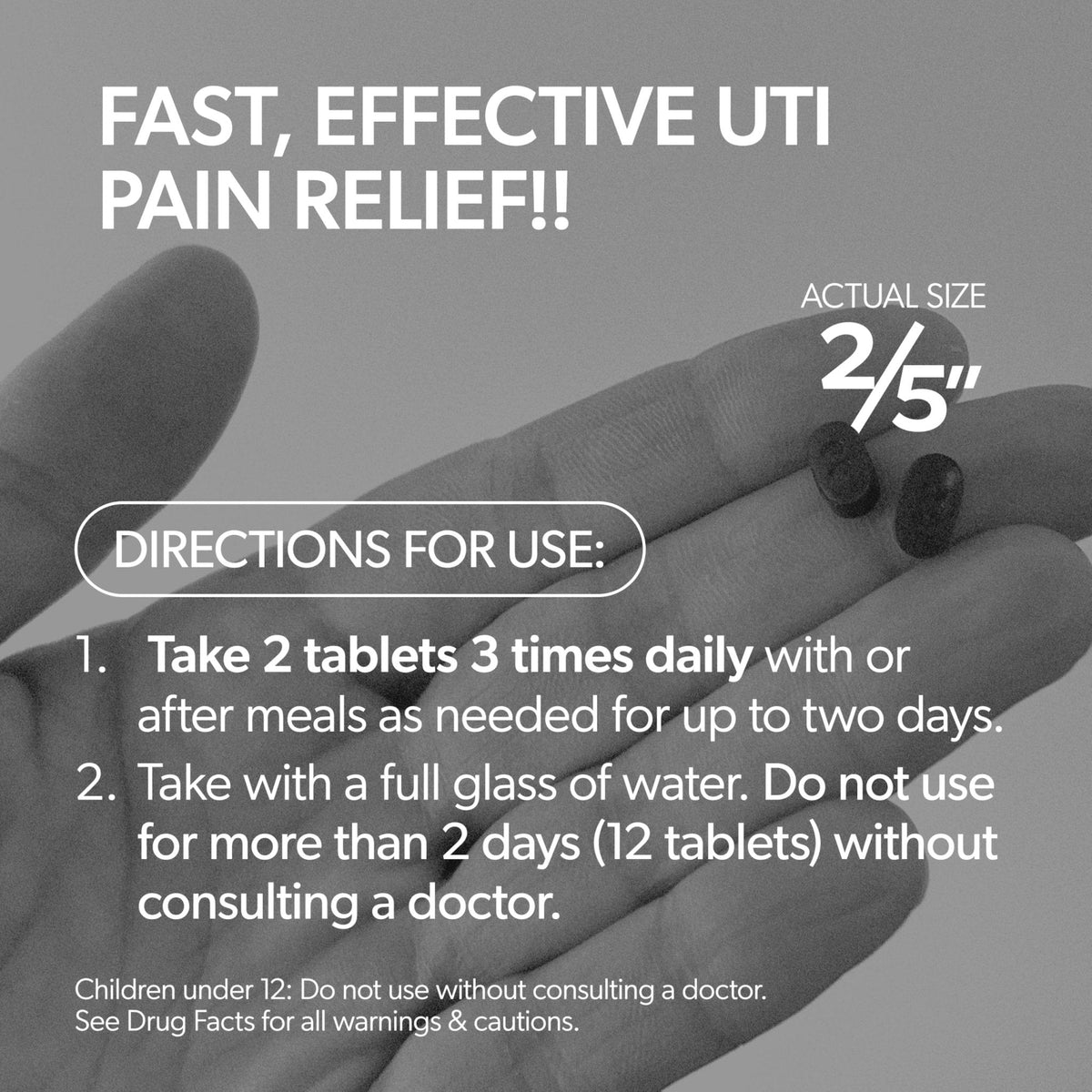 Azo Urinary Pain Relief Maximum Strength, Fast Relief Of Uti Pain, Burning & Urgency, Targets Source Of Pain, 1 Most Trusted Brand, 24 Tablets - Maple Wellness Supplements