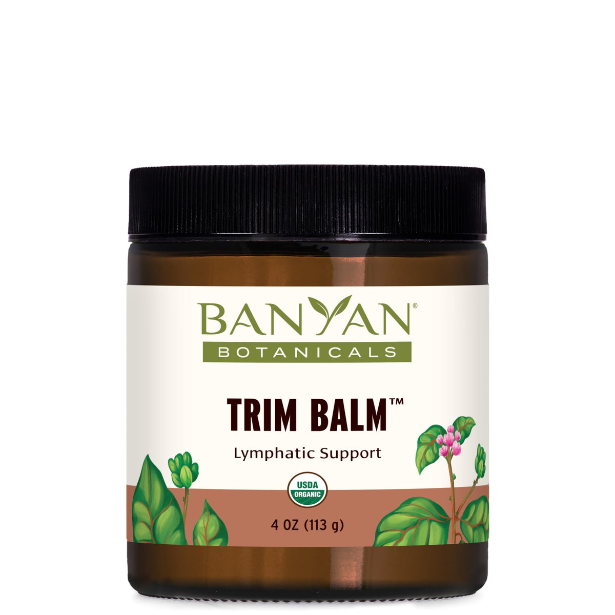 Banyan Botanicals Trim Balm - Certified Organic, 4 oz - Chitrak and Guggulu Increases Metabolism - Maple Wellness Supplements