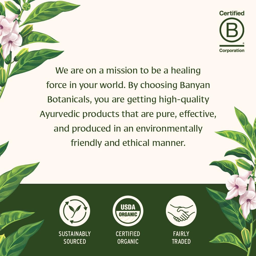 Banyan Botanicals Trim Balm - Certified Organic, 4 oz - Chitrak and Guggulu Increases Metabolism - Maple Wellness Supplements