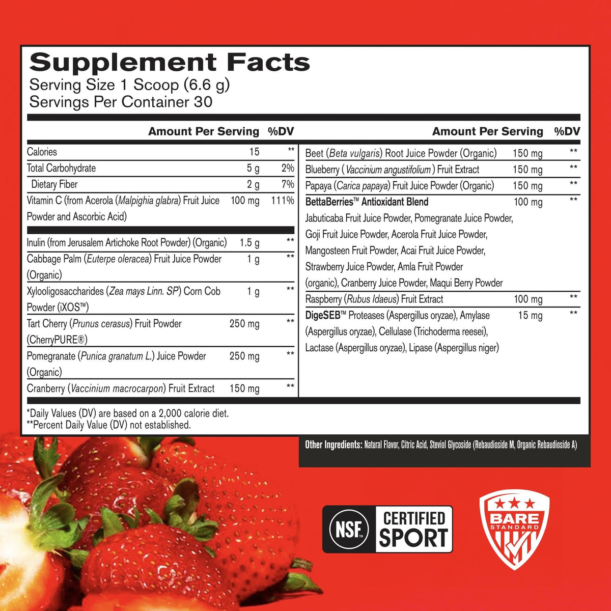 BARE PERFORMANCE NUTRITION BPN Health & Wellness Bundle, Strong Reds, Strong Greens Lemon, Strong Joints - Maple Wellness Supplements