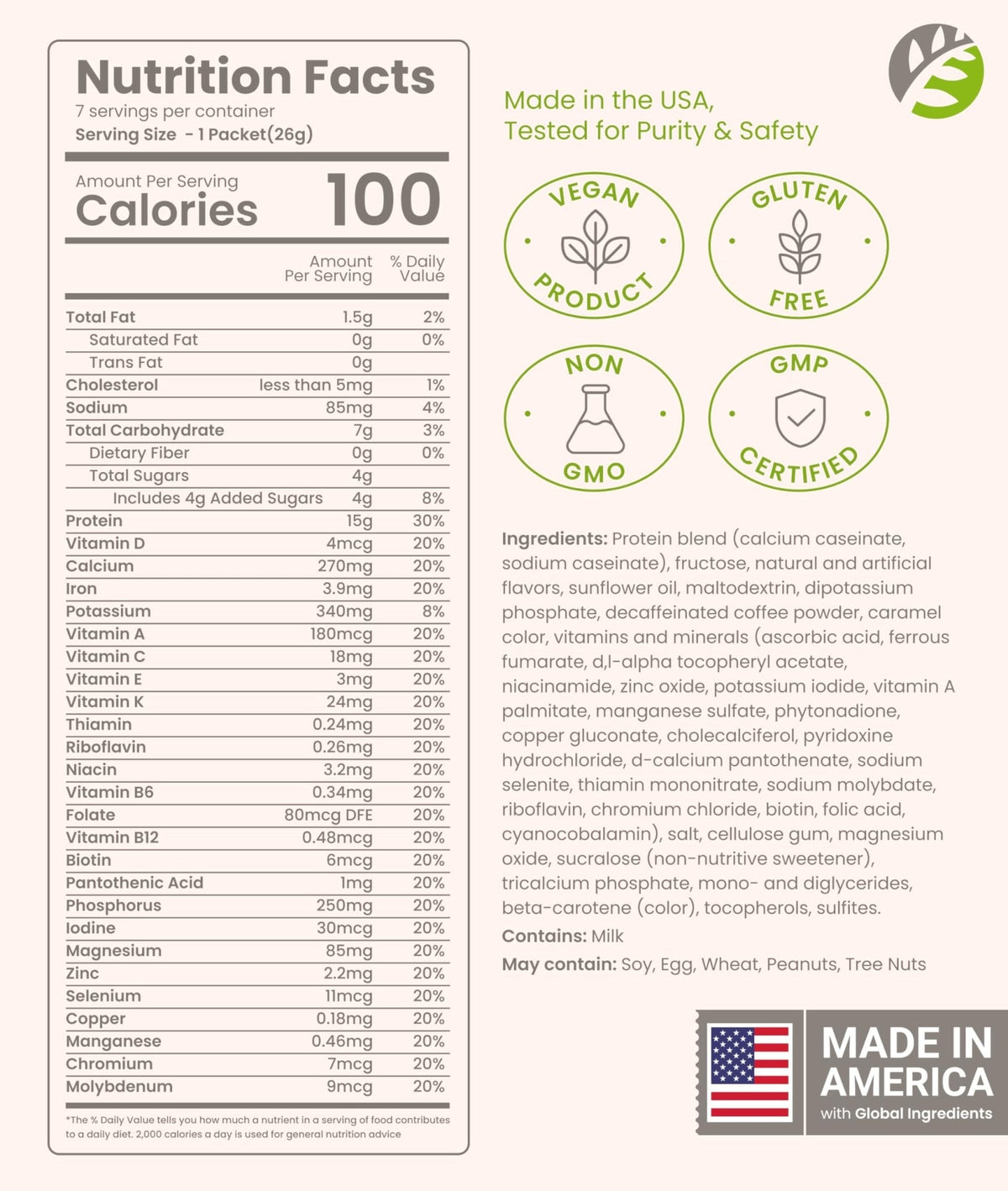 BariSlim High Protein Shake - Delicious & Nutritious Meal Replacement Shake - Low Sugar & Carb - Formulated for Bariatric Patients & Post-Weight Loss Surgery Support | Carmel Caffe Latte (9 oz) - Maple Wellness Supplements