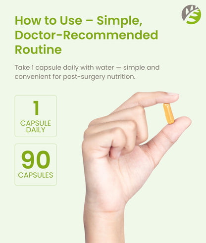 BariSlim Once Daily Bariatric Multivitamin Capsule - 60mg of Iron - Bariatric Vitamin & Supplement for Post WLS Surgery Including Gastric Bypass & Gastric Sleeve | 90 Day Supply - Maple Wellness Supplements