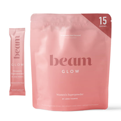 Beam Glow Hormone Balance Supplement for Women – Cortisol Supplement for Women, PMS Relief Supplement, Perimenopause & PCOS Support, Womens Vitamins, - Maple Wellness Supplements