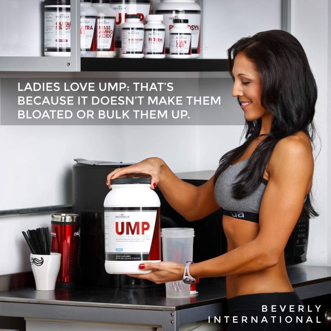 Beverly International UMP Protein Powder, Strawberry. Unique Whey-Casein Ratio - Maple Wellness Supplements