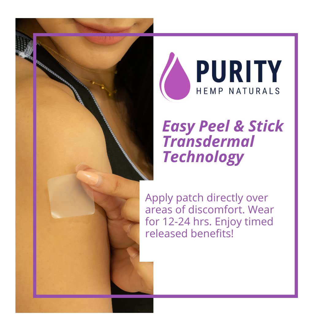 Body Discomfort Patch 120 mg - 15 ct (8 mg ea.) Lasts 24 Hours. Sweat & Water Resistant. Convenient & Discreet. For Use On Any Part Of The Body. Plant-Based Extended-Release Patch - Maple Wellness Supplements