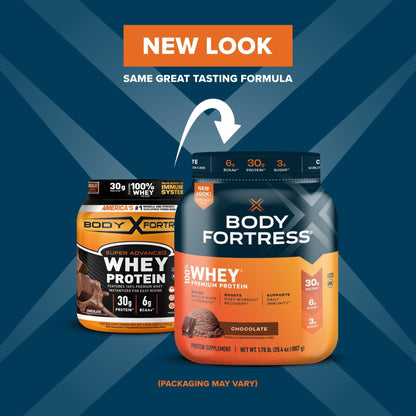 Body Fortress Super Advanced Isolate Protein Powder, Gluten Free, Vanilla Creme Flavored - Maple Wellness Supplements