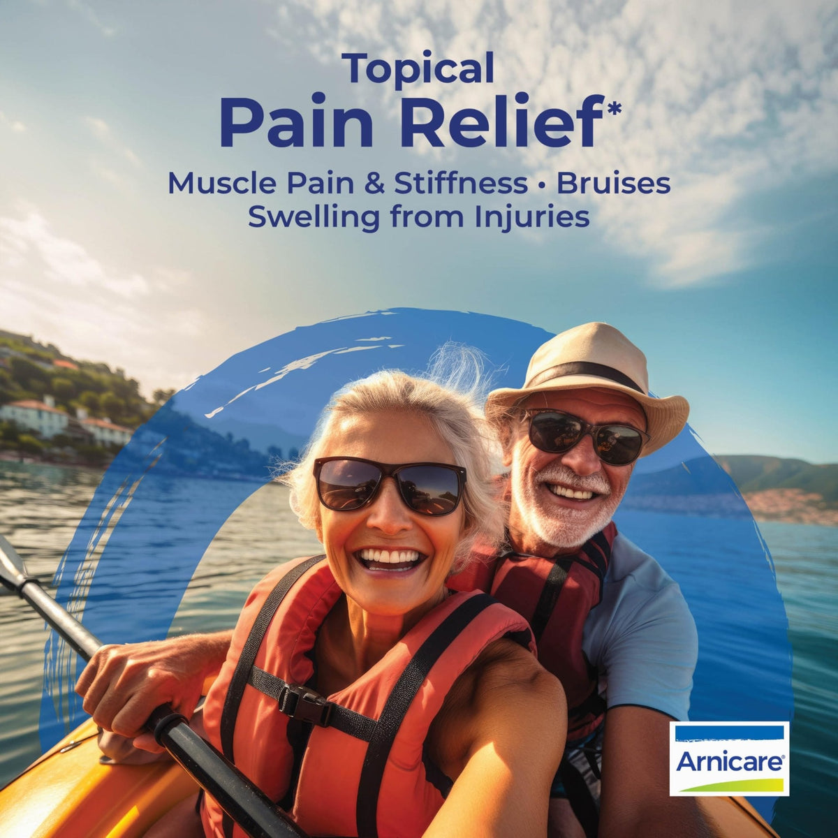 Boiron Arnicare Cream for Relief for Joint Pain, Muscle Pain, Muscle Soreness, and Swelling from Bruises or Injury - Fast Absorbing and Fragrance-Free - 1.3 oz - Maple Wellness Supplements