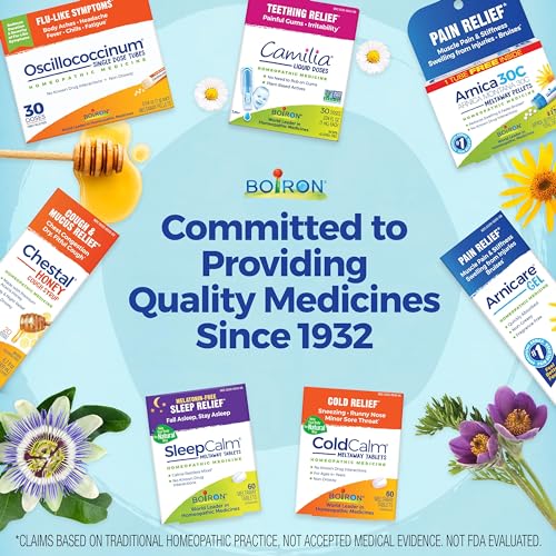 Boiron Arnicare Gel and Arnica 30c Value Pack for Pain Relief, Muscle Soreness, and Swelling from Bruising or Injury - 2.6 oz + 80 Pellet Tube - Maple Wellness Supplements