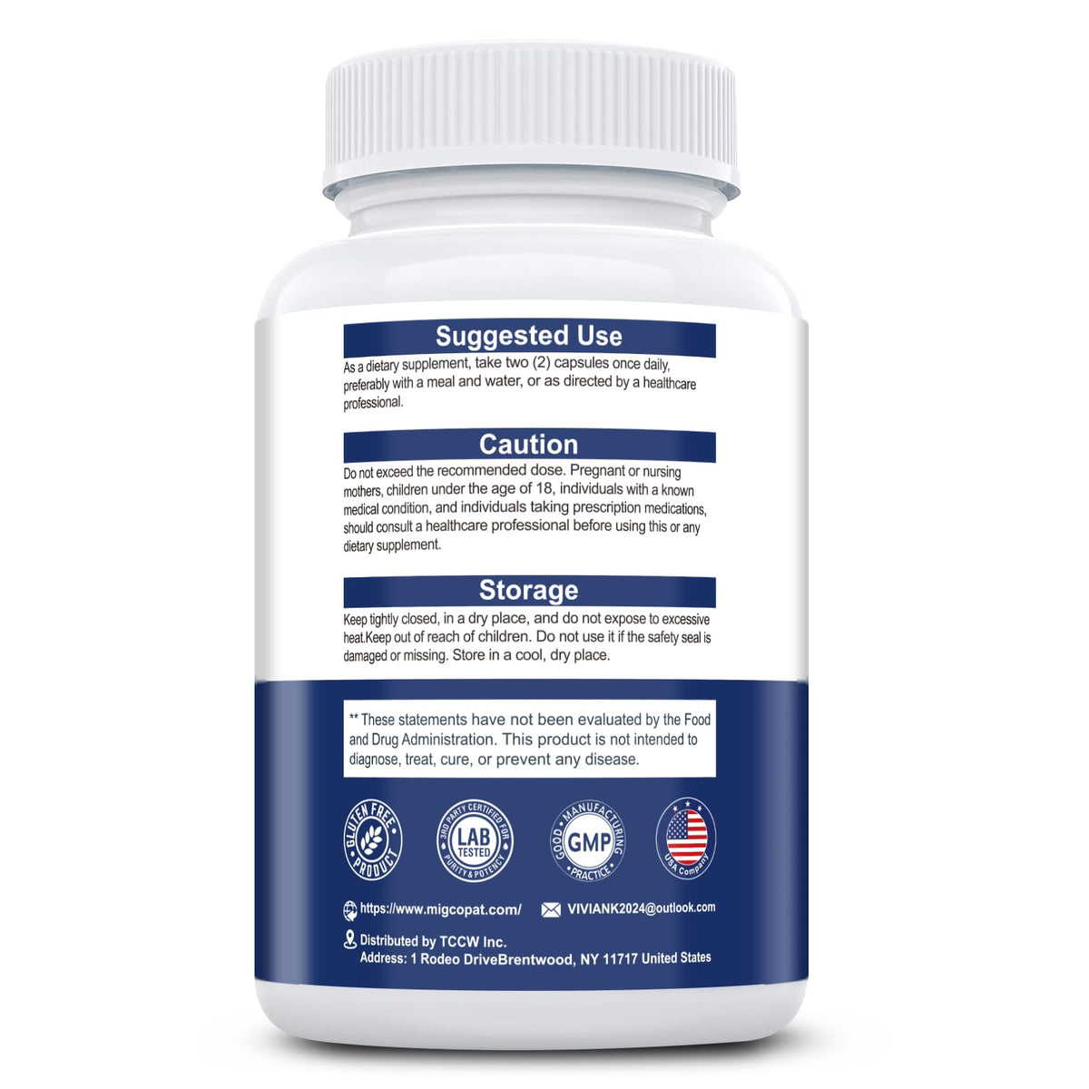 Brain Supplements for Memory & Focus - Nootropic with Bacopa Monnieri, Lion's Mane, Alpha GPC, Phosphatidylserine | Supports Mental Clarity & Cognitive Function | Vitamin B6 & B12-120 Capsules - Maple Wellness Supplements