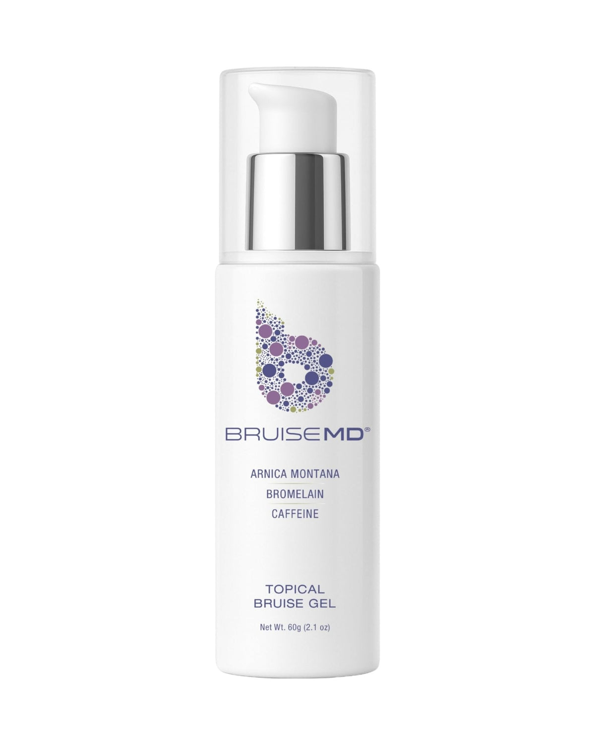 BruiseMD Topical Gel for Bruising and Swelling, 20% Arnica, Bromelain, Caffeine, Advanced Concentrated Bruise Treatment Formula, 60g (2 fl oz) - Maple Wellness Supplements