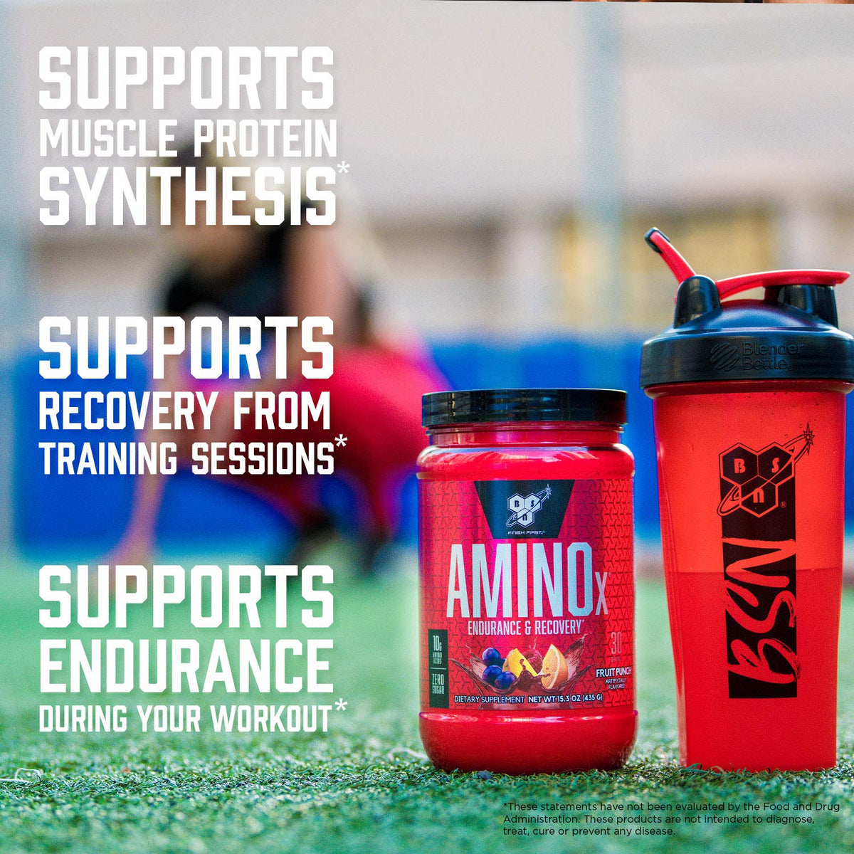 BSN Amino X Muscle Recovery & Endurance Powder with BCAAs, 10 Grams of Amino Acids, Keto Friendly, Caffeine-Free, Support Endurance, Zero Sugar, Blue Raz, - Maple Wellness Supplements