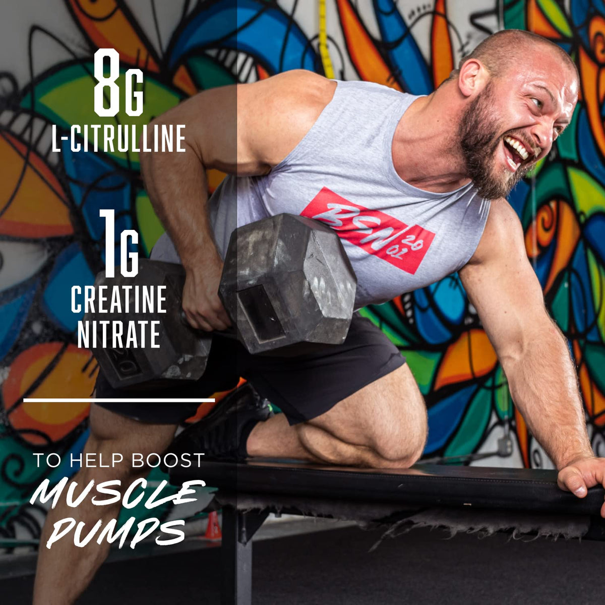 BSN N.O.-XPLODE Vaso Pre Workout Powder with 8g of L-Citrulline and 3.2g Beta-Alanine and Energy, Flavor: Cherry Bomb, 24 Servings - Maple Wellness Supplements