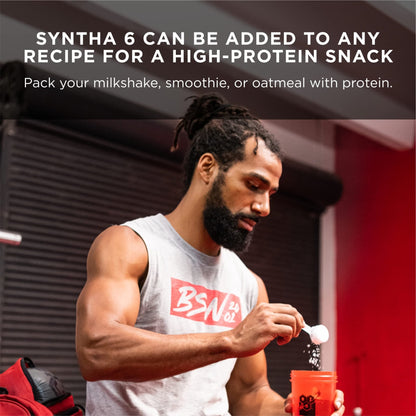 BSN SYNTHA-6 Whey Protein Powder with Micellar Casein, Milk Protein Isolate, Chocolate - Maple Wellness Supplements