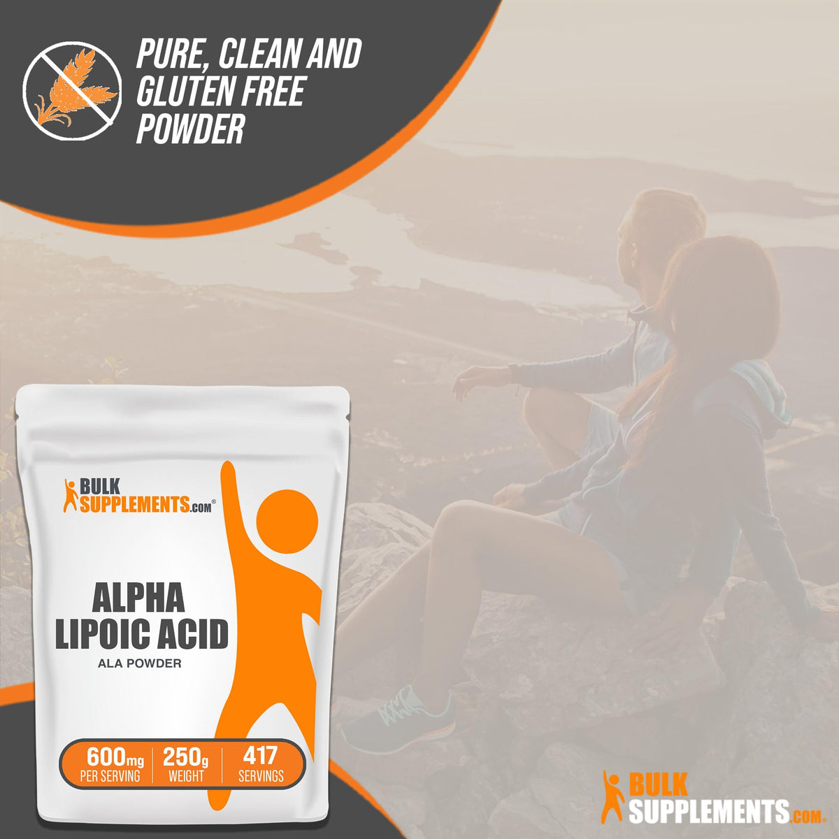 BULKSUPPLEMENTS.COM Alpha Lipoic Acid Powder - ALA Supplement, Alpha Lipoic - Maple Wellness Supplements
