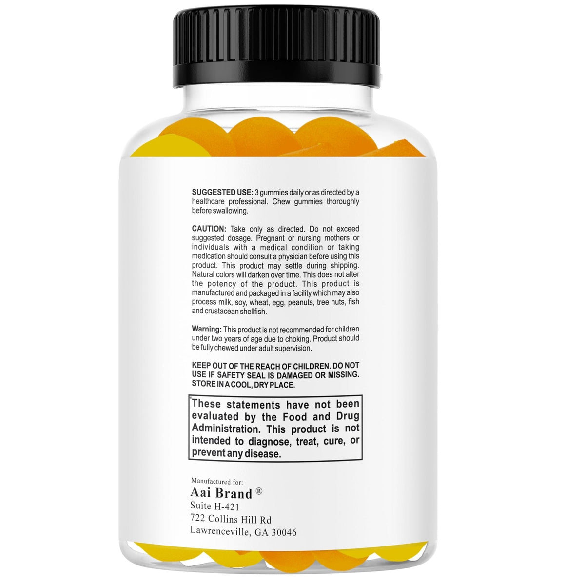 Celebrity Lifestyle Product Brain Support Focus Supplement for Kid and Teens Omega 3 Gummy Vitamin Memory and Attention, Brain Booster, Kid Focus Attention Supplement(1 Bottle) DHA 60ct - Maple Wellness Supplements