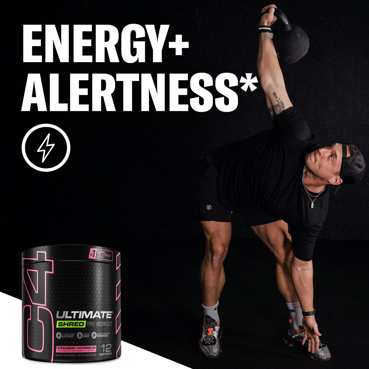 Cellucor C4 Ultimate Shred Pre Workout Powder, Fat Burner for Men & Women, Weight Loss - Maple Wellness Supplements