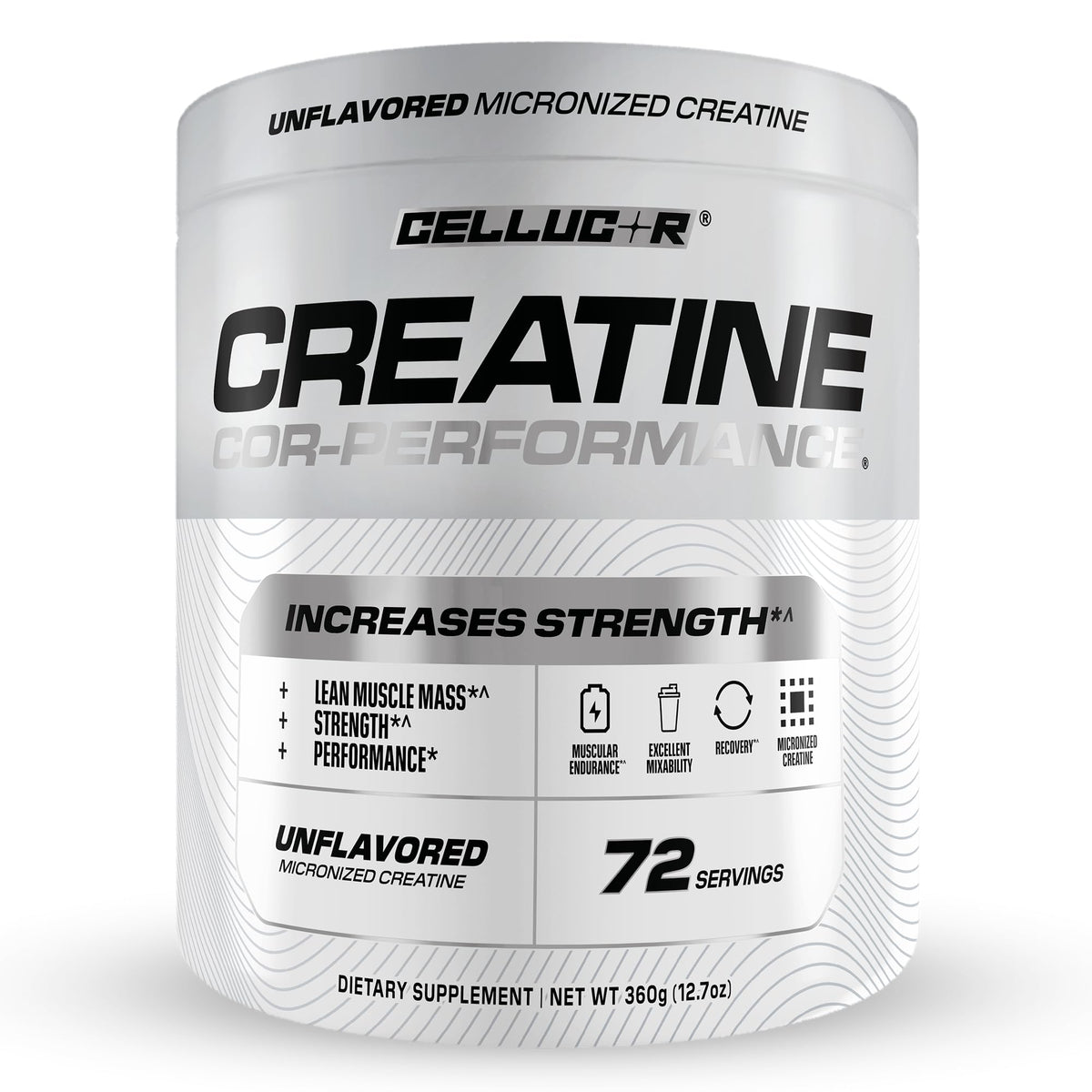 Cellucor Cor-Performance Creatine Monohydrate for Strength and Muscle Growth, 72 Servings - Maple Wellness Supplements